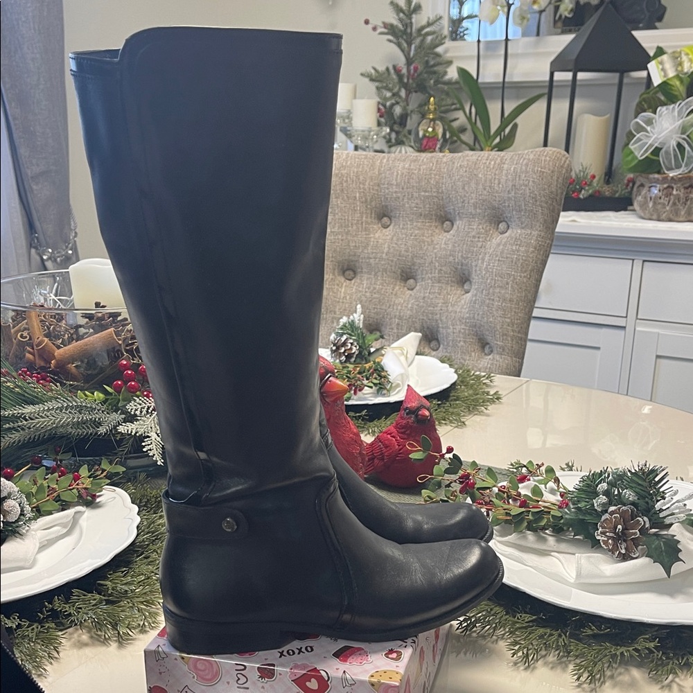 Anne Klein Black Winter & Rain Boots